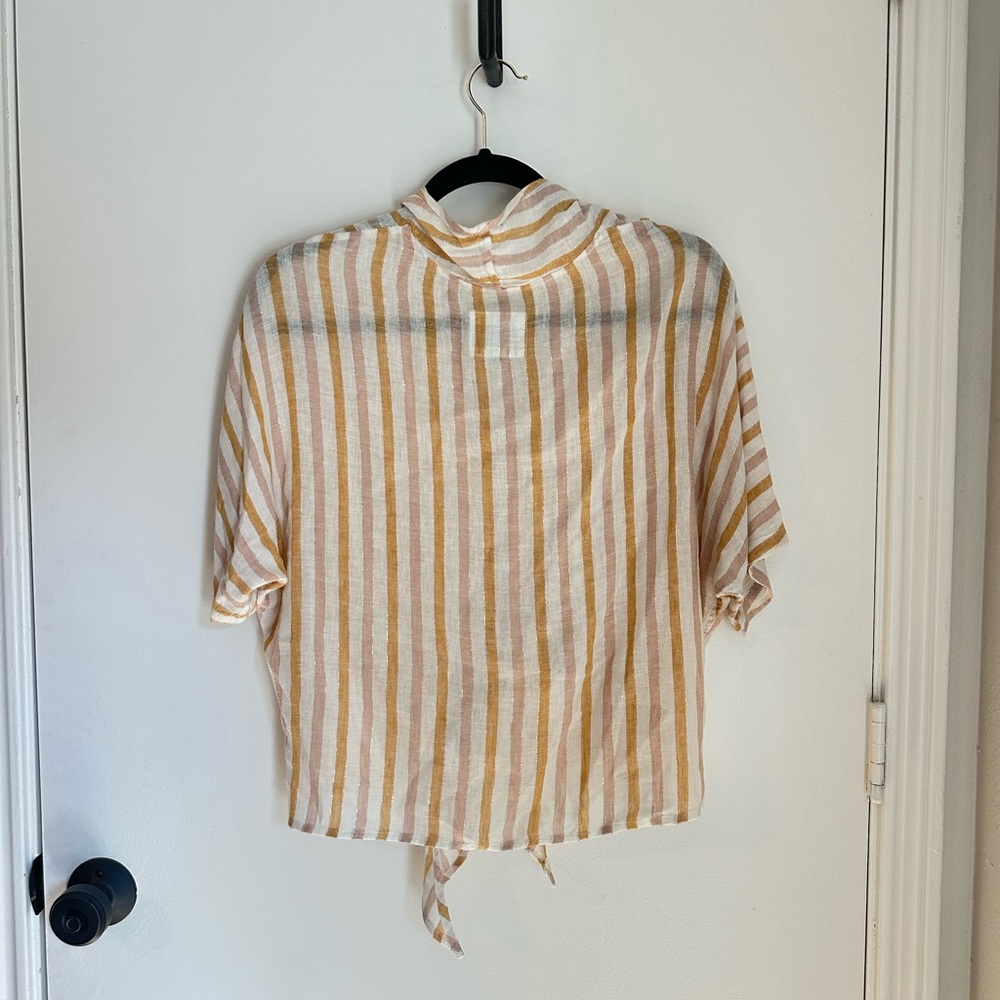 Rails June Linen Top - Picture 4 of 8